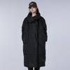 Womens Long Down Coat 90% White Duck Puffer Jacket Collared Winter Warm Loose Fit