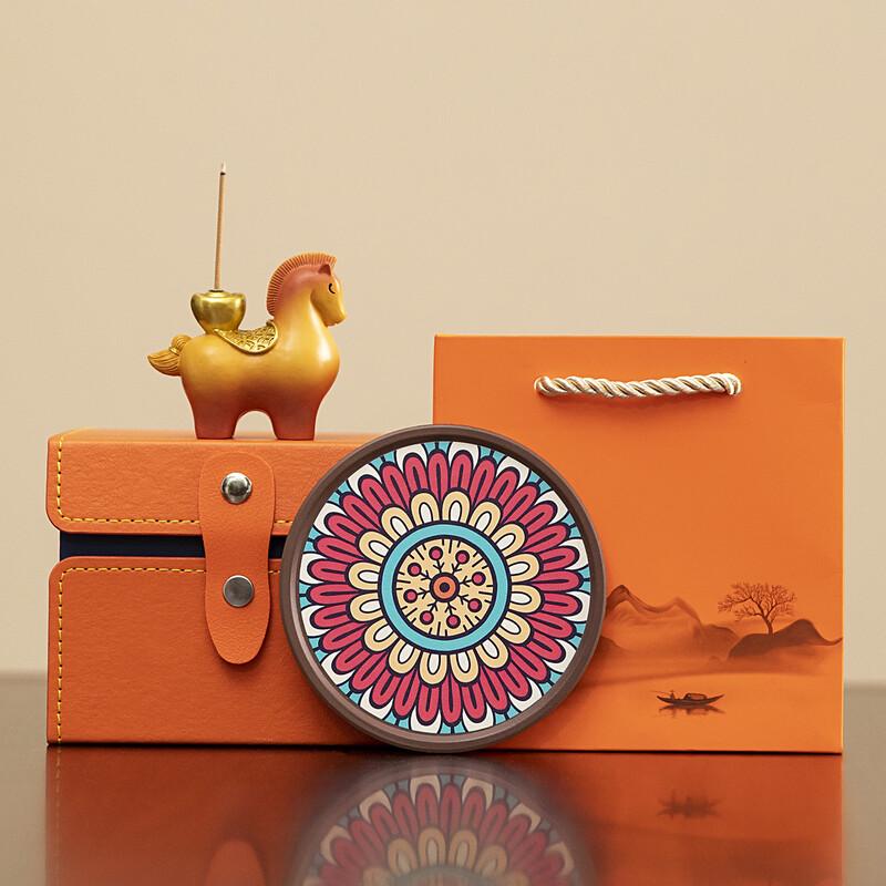 Auspicious Horse Incense Holder Gift Set
