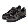 Asics Lyte Classic Fabric Cow Split Leather Comfortable Sports Low Top Lifestyle Shoes Unisex Sneaker Black Gray 1203A168-002
