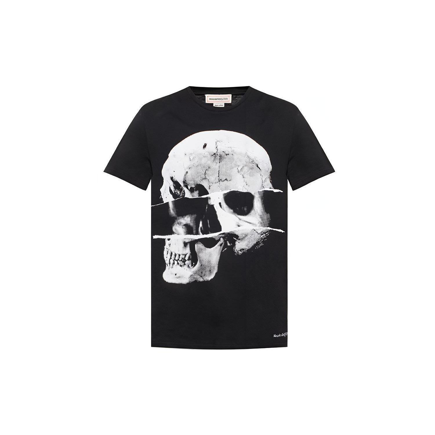 Alexander McQueen T Shirt Men`s Black