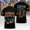 Unisex-Shirt Baumwolle Oversize Große Größe Def Leppard Tour 2025 Limitierte Edition T-Shirt Alle Größen S-5XL