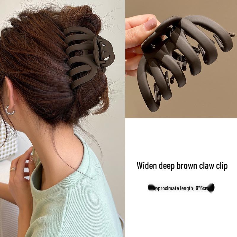 Elegant French Retro Small Shark Hair Clip for Thin Hair