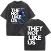 Washed Vintage Rapper Kendrick Lamar Album Merch Tshirts Unisexs Clothing Hip Hop Retro Oversized Tshirt Fashion Trend Tee Shirt