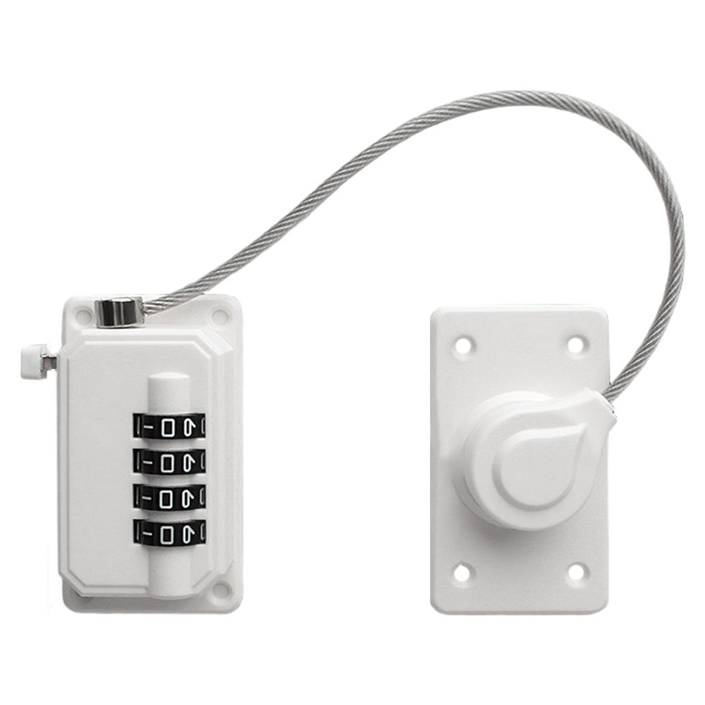 Childproofing File Cabinet Lock 4 Digit Combination Lock Child Safety Lock 4-digit Combination Cohesive Backing