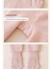 Winter Velvet Thickened Tights with Big Bow for Babies - Knit Cotton Outerwear Base Layer Tights