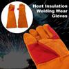 35/45/60cm Outdoor Welding Gloves Flexible Long Sleeves Barbecue Gloves  Farms