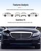 Mercedes-Benz E-Class Bumper & Door Decorative Strips: Anti-Collision for E200L, E300L, E320L
