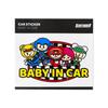 LINE FRIENDS Cartrider Car Sticker