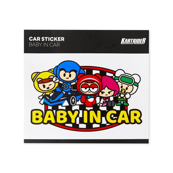 LINE FRIENDS Samolepka na auto s cartriderem