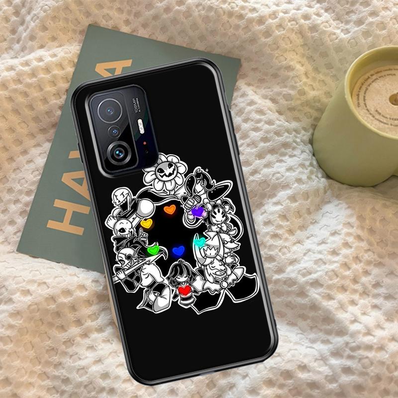 Game Undertale Phone Case For POCO X3 X5 F5 Pro F3 M5s C40 X4 F4 GT Cover For Xiaomi 11T 12T 13 Pro 12 Lite