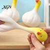 Kids Stress Toy Relief Garlic Duck Soft Stretchy Squeeze Sensory Hand Therapy Concentration Aid Exercise Relaxation Ball Party Favors