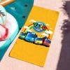 Cartoon T-Tayo The L-little B-Bus Towel Drying Bath Towel Applicable To Light Swimming Camping Yoga Beach Out