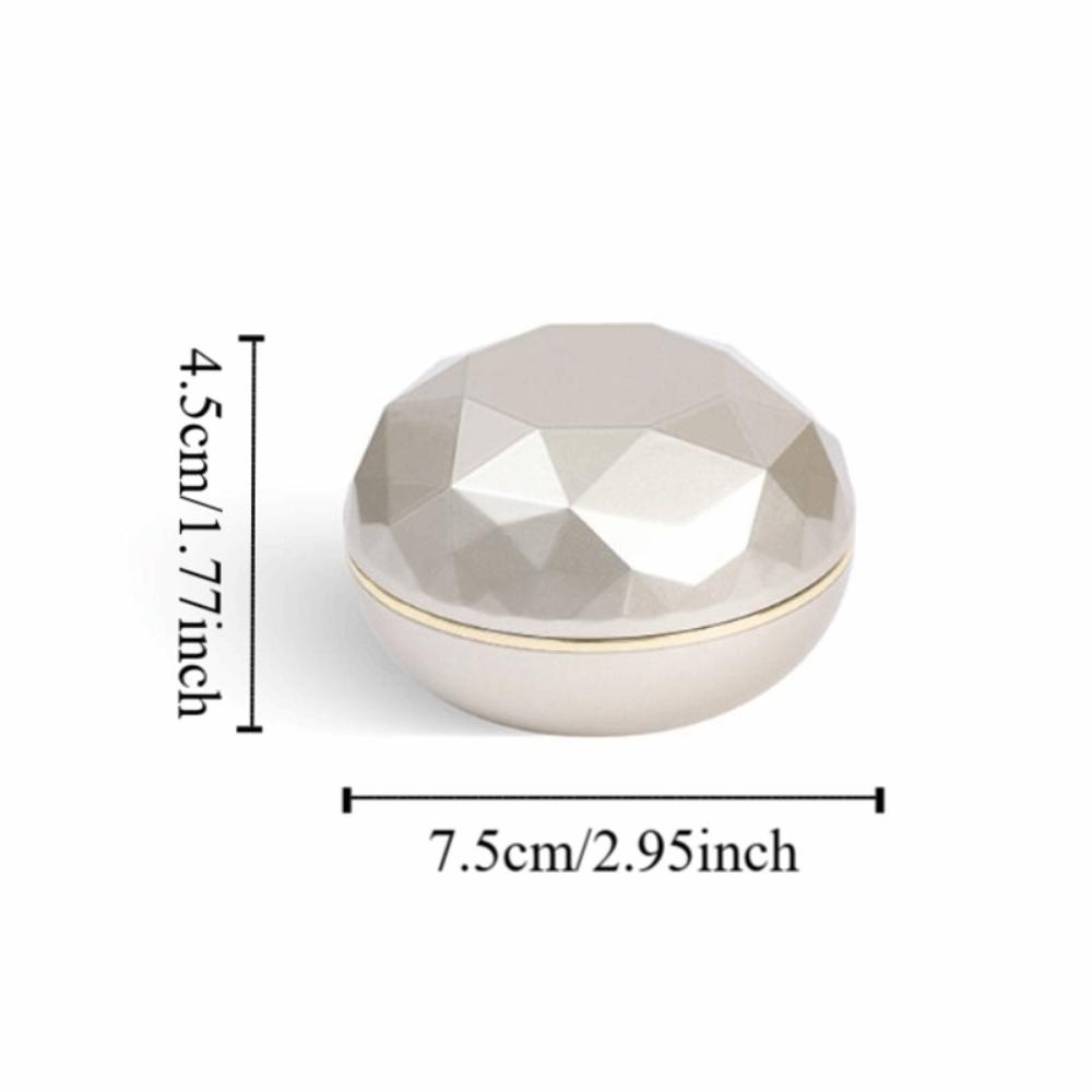 Luxury LED Ring Display Box Storage Couple Rings Holder Portable Necklace Ring Case  for Wedding