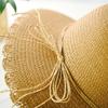 Leisure Women Breathable Fisherman Hat Beach Straw Hat