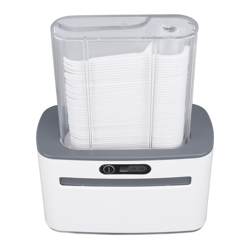 Automatic Floss Pick Dispenser Infrared Sensing Auto Electric Dispensing Floss Holder with 100 Flossers