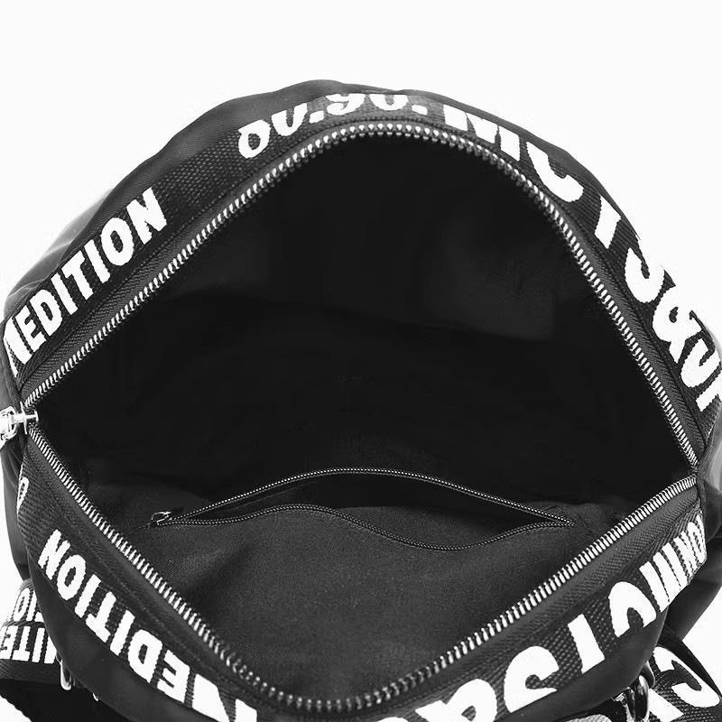 Oxford cloth backpack women's 2025 winter new fashion small fresh shell bag multi-functional candy color student bag