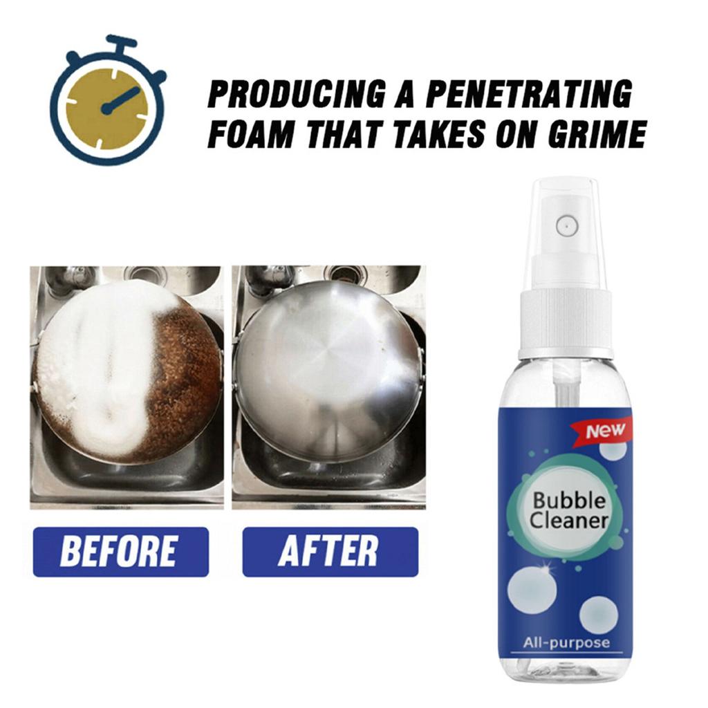 Kitchen Heavy Oil Stain Foam Cleaner Oil Stain Cleaning 30ml