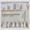 Absorbent Hands Towel Chenille Wipe Hands Ball with Hanging Hook Fast-Drying Soft Towel Hands Wipe Ball Towel Bathroom Supplies