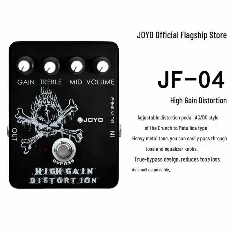 JOYO JF sērijas Overdrive un Distortion
