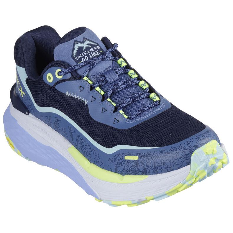 Skechers Max Cushioning Elite Trail 2.0 - Monarch Grove Comfortable Low-Top Trail Running Shoes Women sneaker Navy-Blue 129166-NVMT