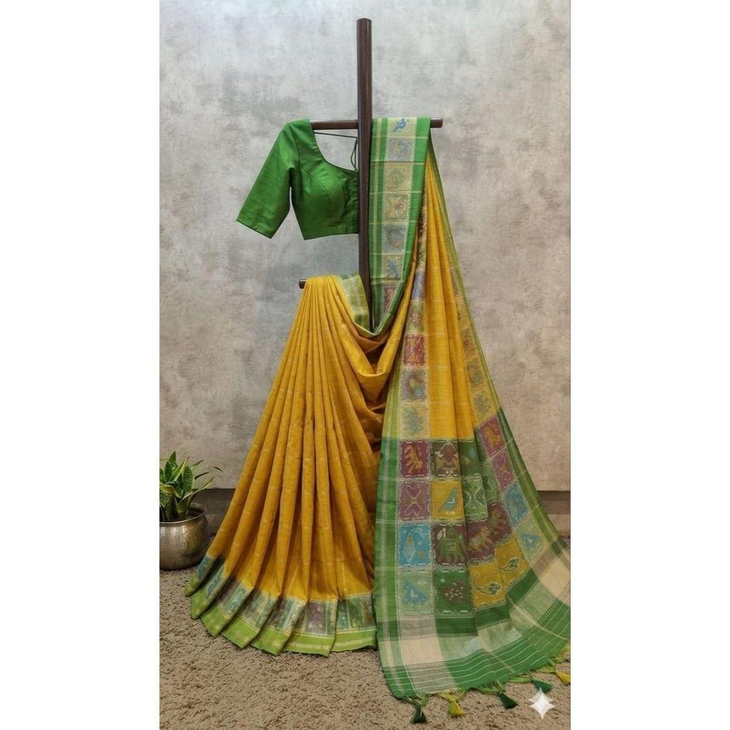 New Launch Traditional Patola Style Saree Collection