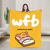 Lazy Egg Gudetama  Flannel Blankets Winter  Super Warm Throw Blanket for Child Bedroom Funny Bedspread Sofa Bed Cover