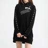 PUMA Women's Amplified Hooded Long Sleeve Dress Black 586594-01