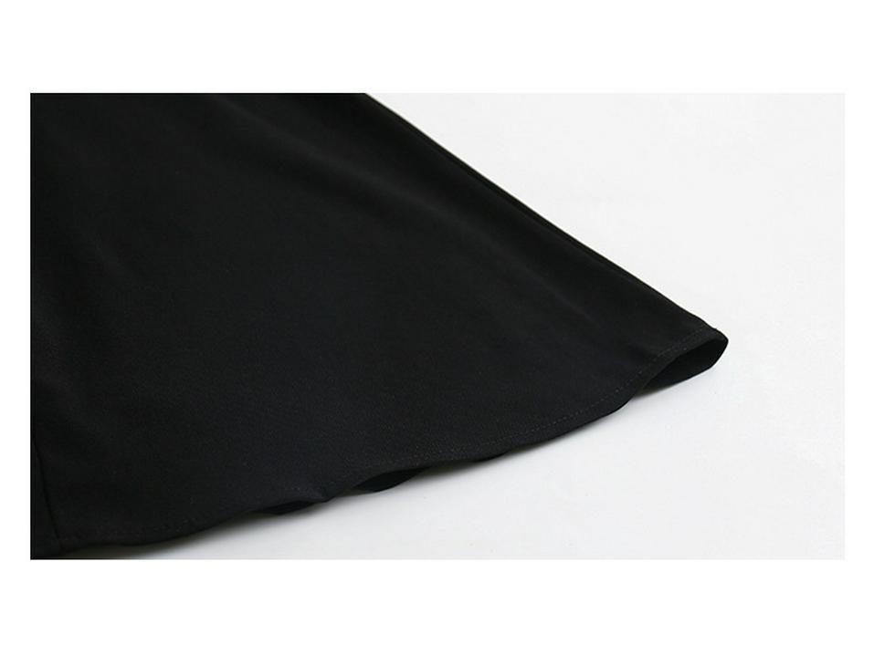 Plus Size French Bow Slimming Dress for Pear-Shaped Women - Niche Design Skirt