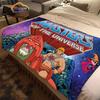 Cartoon Masters of the Universe Wool Blanket Jindian Animation Cashmere  Fashion  Portable Flannel Warm Camping