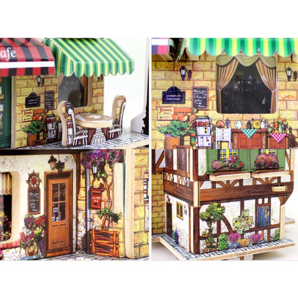 Fenteer Retro Puppenhaus-Miniatur 1/12 – Zinklegierung, Detailliert, Für Diorama & Sammler