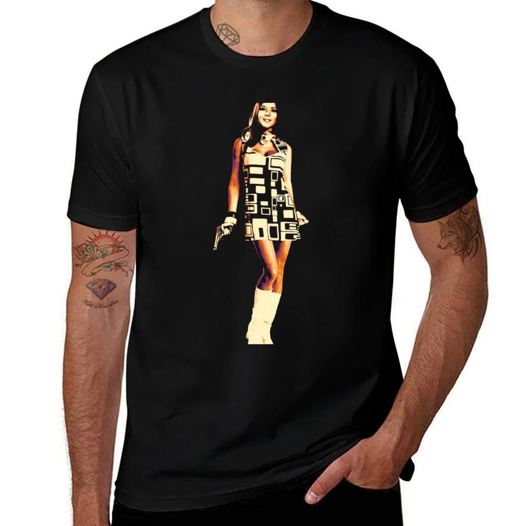 Emma Peel TShirt Plus Size Quick Dry Sports Tee