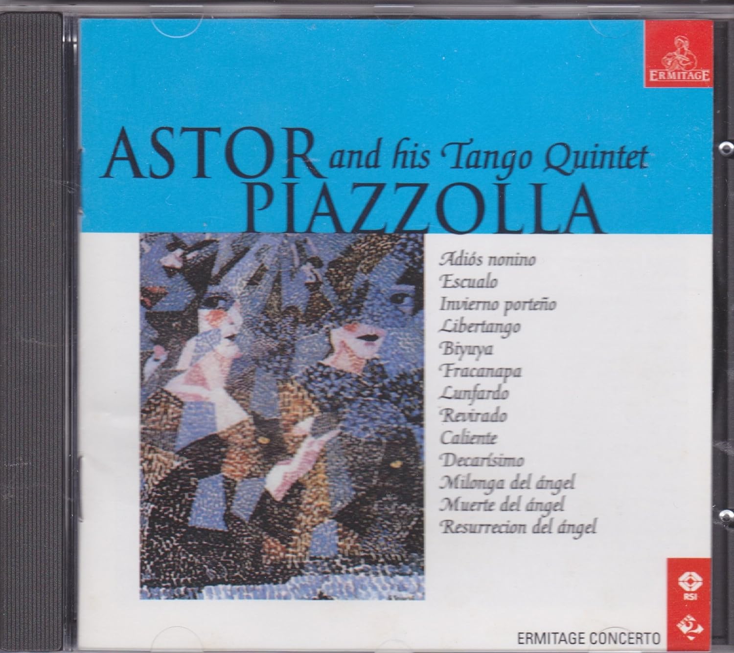 

CD ASTOR PIAZZOLLA - And His Tango Quintet ERCCD120072A Non Japan Latin Used