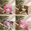 SSchoolLive ANIME Pillow Case Pillowcase Doublesided Printed Sofa Cushion Bedroom Headboard Pillow