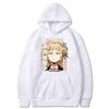 My Hero Academia Kawaii Himiko Toga Women Hoodies Printed Aesthetics Head Poster Manga Harajuku Anime Printed Hooded Sweatshirts