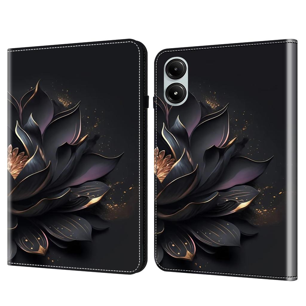 For Xiaomi Redmi Pad Pro Case Pattern Printed Leather Tablet Cover with Card Slot