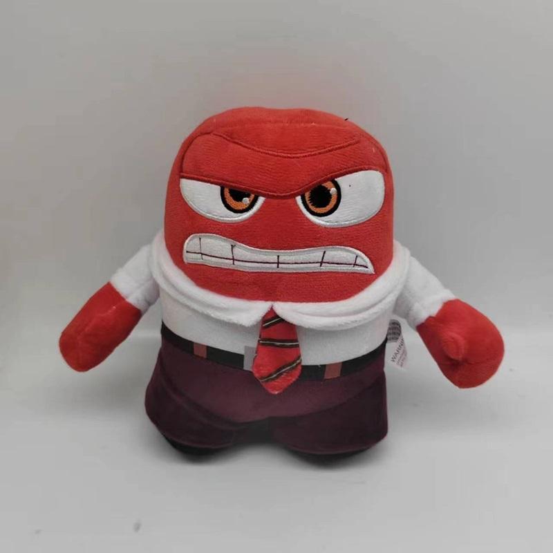 

Movie Inside Out Joy Sadness Anger Disgust Fear Riley Plush Toy Soft Stuffed Doll Gifts For Children білий