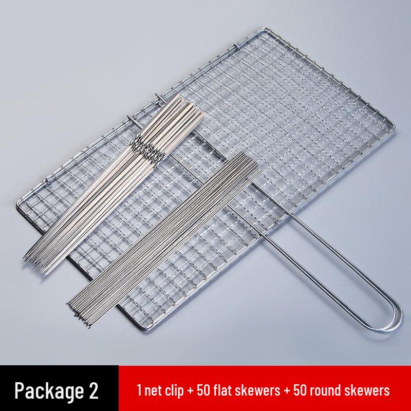 ZISIZ Stainless Steel BBQ Fish Grill Clamp