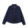 Europäischer und amerikanischer Stil, neue Damenbekleidung, modisch, lässig, vielseitig, modisch, klassische Jeansjacke