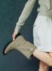 Komorebi Museum 2 Colors_Handmade Cup Sole Rain Wide Mid-Length Rain Boots I Km203-M