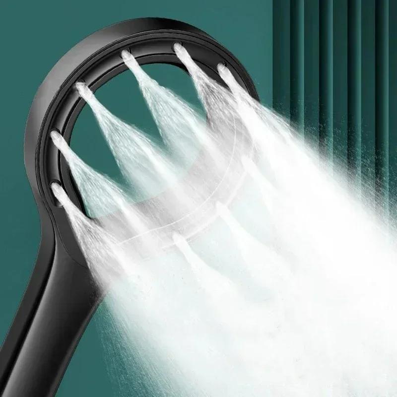 Xiaomi Bathroom Shower Head Pressurized Hand-held Shower Head Large Panel Pressurized Shower Accessories Bathing Tool