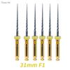 Zahnärztliche SX-F3 Blaue Feilen Nickel-Titan Rotierend Universell Motor Endodontisch Anti-Ermüdung Konstant Nadel Zahnmedizin Wurzelkanal Material