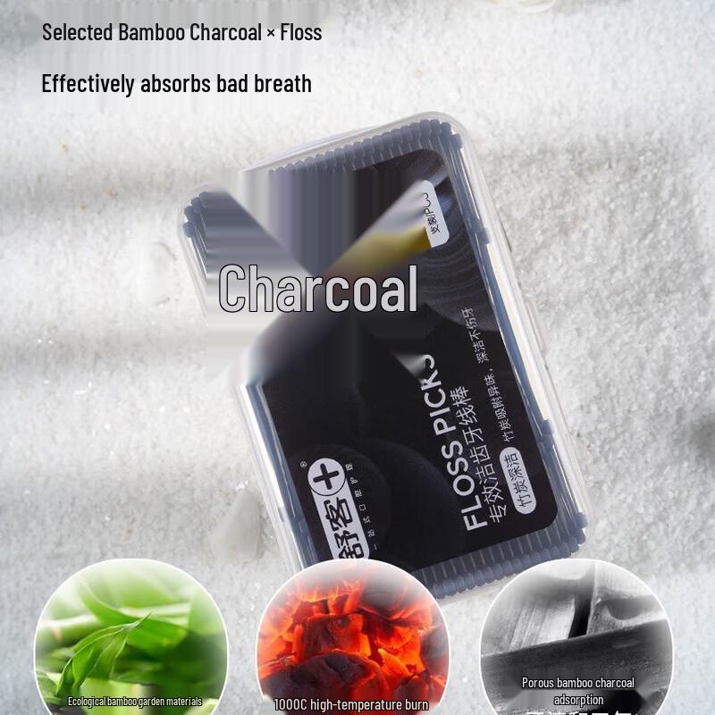 Shuke Colorful Flat Dental Floss Picks