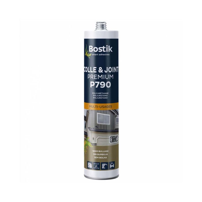 Polyurethane Adhesive Sealant - BOSTIK - P790 - Multi-purpose - White - 300 Ml Cartridge
