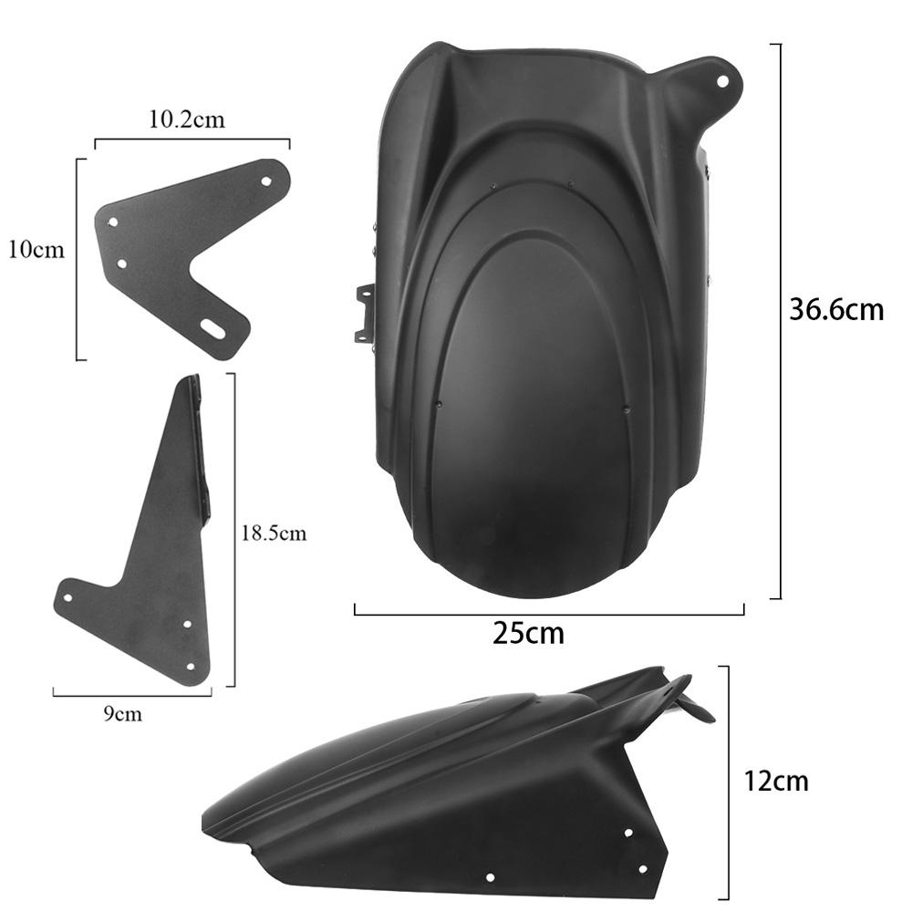 For Kawasaki versys650 versys 650 2015-2022 2023 2024 2025 Motorcycle Rear Hugger Fender Mudguard Wheel Cover Tire Splash Guard
