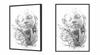 Picture poster In a frame 53x73 cm Woman Valentine's Day P739
