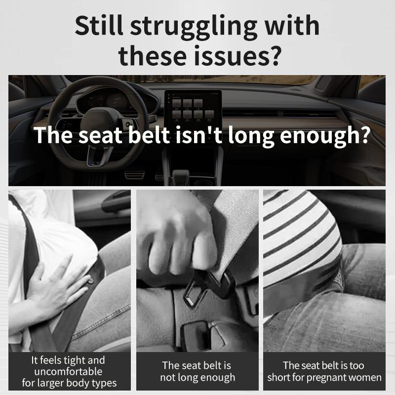 BYD Car Seat Belt Extender Clip Buckle Universal Zinc Alloy Safety Belt Extension Insert Lock Socket for Comfortable Driving