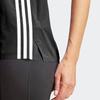 Adidas Adizero Promo Running Tank Top Three Stripe Color Block Sleeveless Women Tops Black IK3988