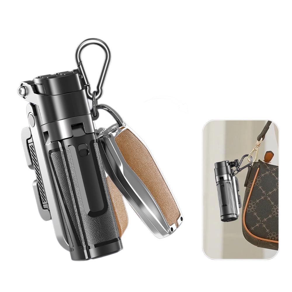 Compact 360° Rotating Selfie Stick with Bluetooth Remote for Live Streaming and Photography