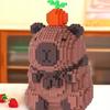 Building Blocks Set Capybara In a Scarf Scarf To Build 1500 Pcs.