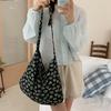 Travel Floral Shoulder Bag Sweet Women's Handbags Fashion Canvas Floral Bag  Girls